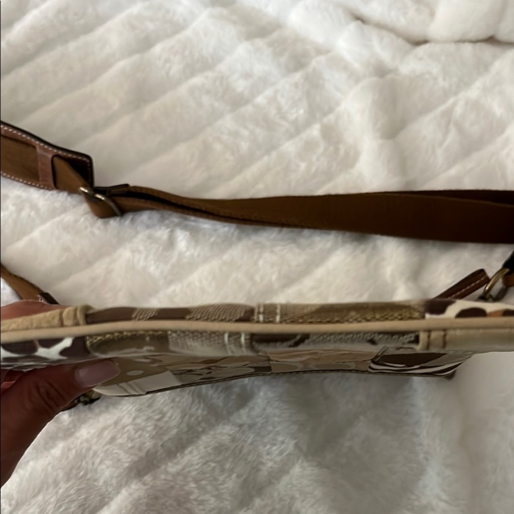 Coach Patchwork Brown Crossbody Bag - image 5